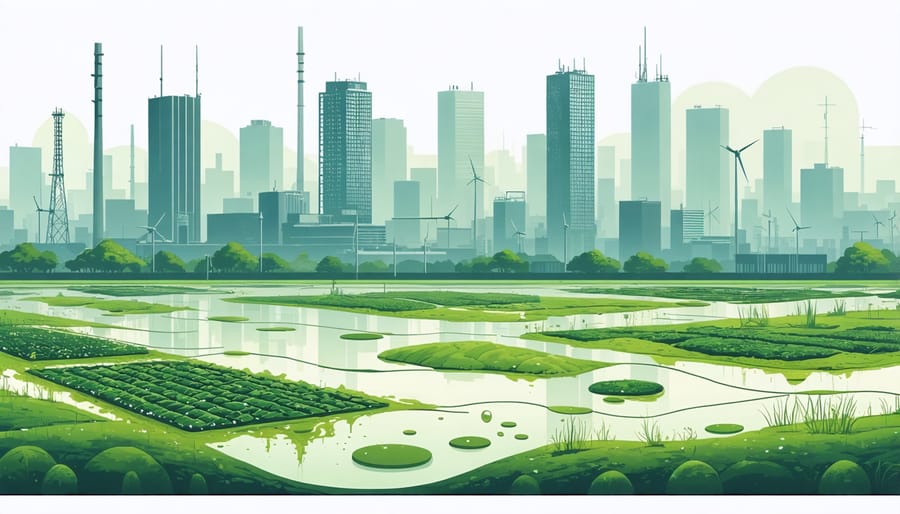 Algae-powered cities reducing reliance on fossil fuels