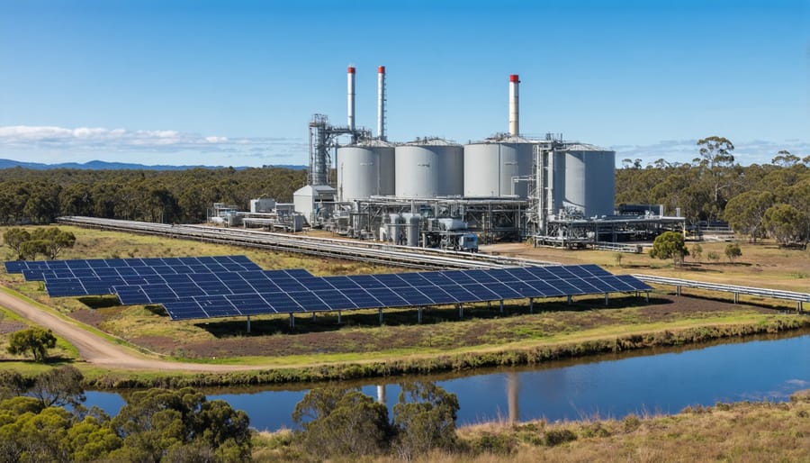 Real-life example of a thriving biomass energy plant in Australia