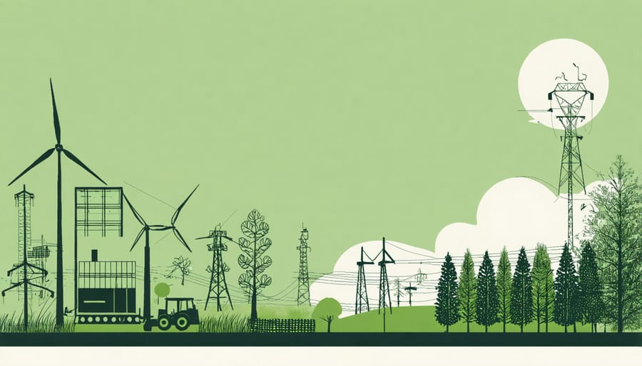 Conceptual representation of various bioenergy sources