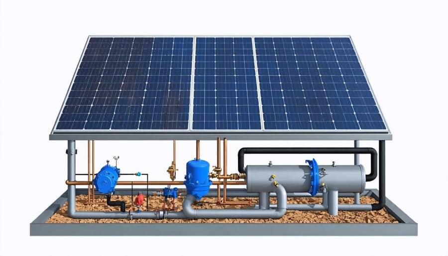 Comparison of flat plate and evacuated tube solar hot water collectors