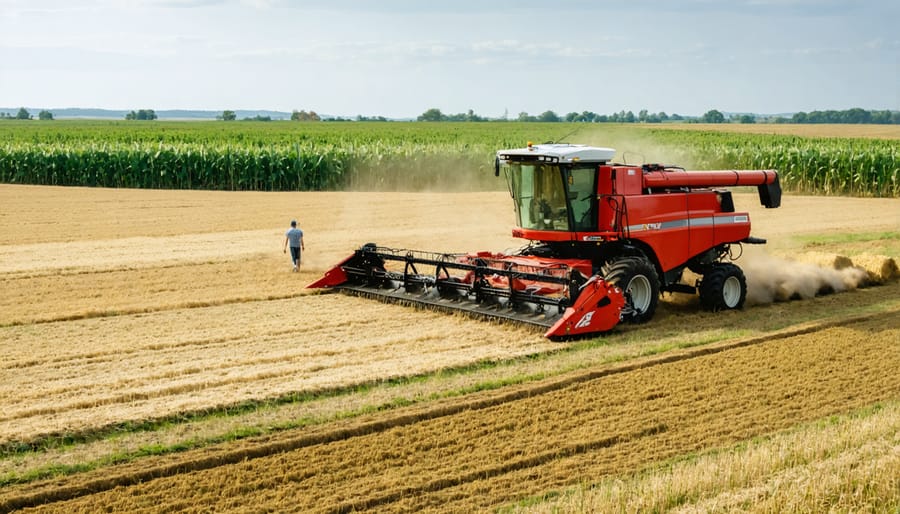 Harvesting crops for biomass in bioenergy production