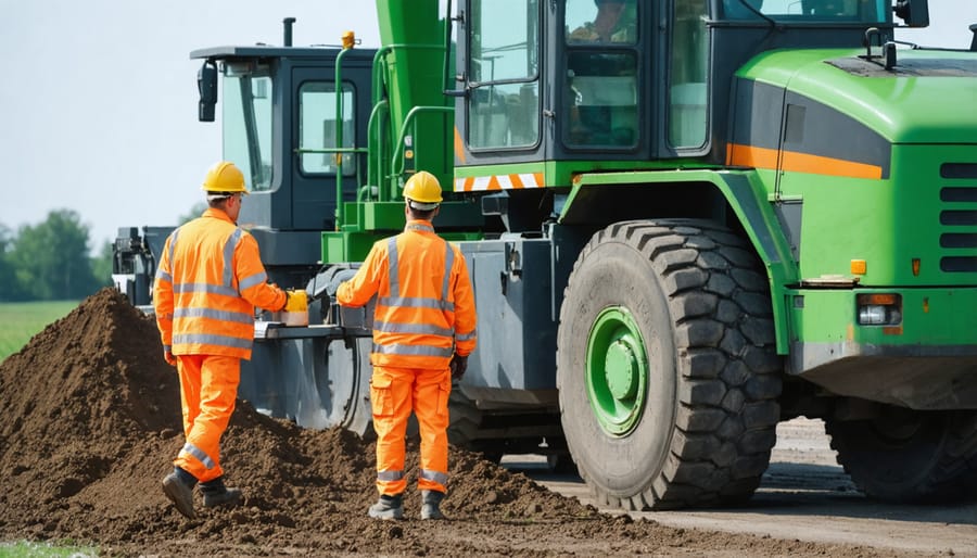 Skilled workers managing operations at an Australian bioenergy facility