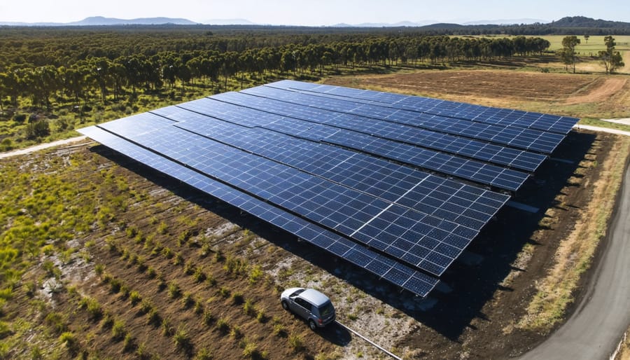 Modern Australian bioenergy facility converting agricultural waste to energy