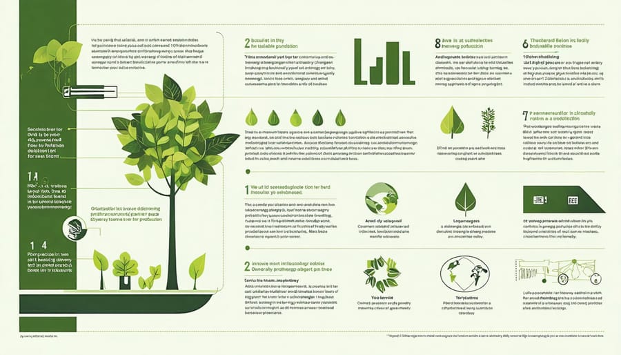 Visual representation of modern sustainable bioenergy technologies and their benefits for marine protection