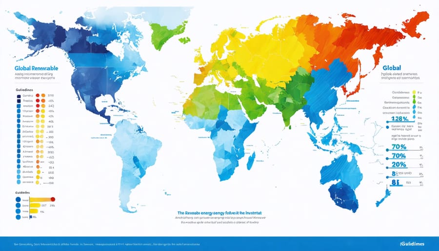 Bar chart comparing renewable energy subsidies across leading nations