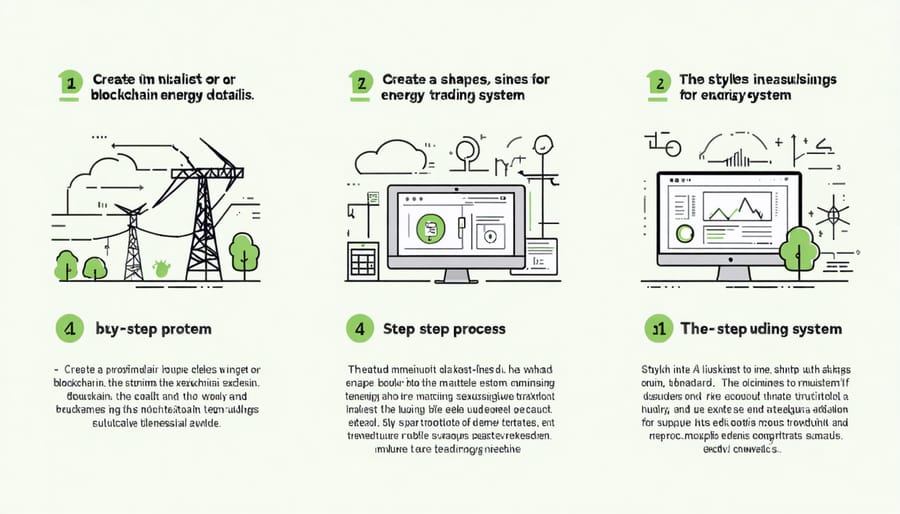Step-by-step guide to setting up blockchain energy trading equipment
