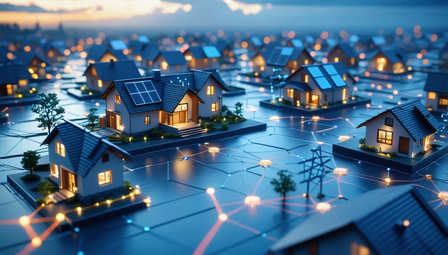 Digital visualization of peer-to-peer energy trading using blockchain technology