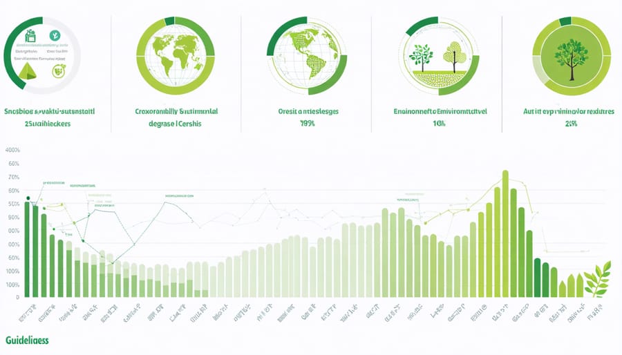 Data visualization of university sustainability performance indicators