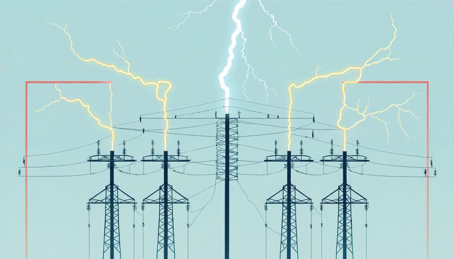Infographic of energy supply chain vulnerabilities showing common failure points