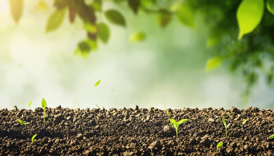 Australian agricultural landscape with biomass facility converting farm waste to energy