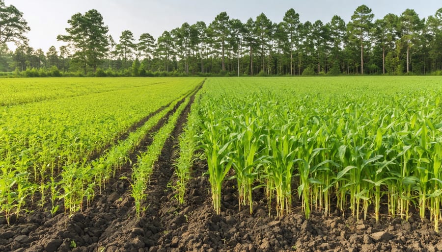 Rehabilitated marginal Australian farmland with biomass crops and restored native vegetation