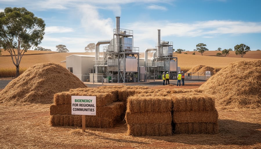 Close-up of sugarcane bagasse and agricultural biomass waste materials